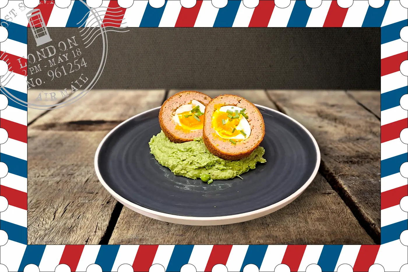 scotch-egg-&-mushy-peas